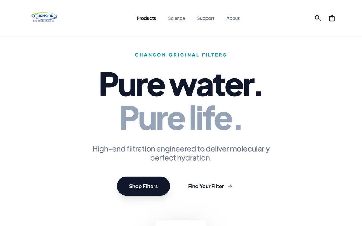 Retail store website